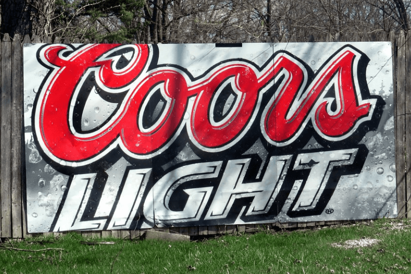 Coors Light Font Generator Preview