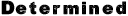 Determination Font Generator Preview