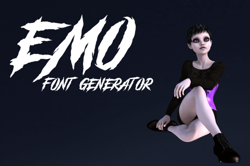 EMO Font Generator Preview