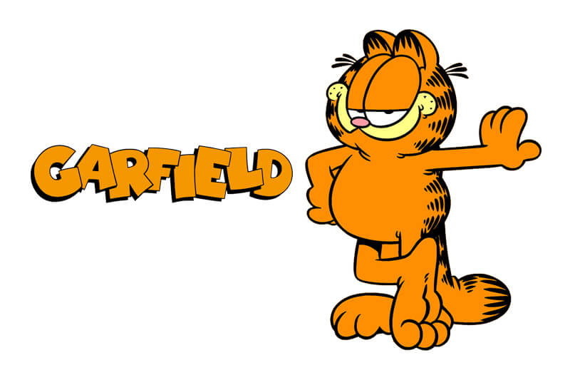 Garfield Font Generator Preview