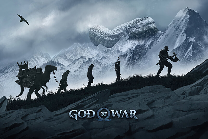 God Of War Font Generator Preview