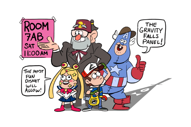 Gravity Falls Font Generator Preview