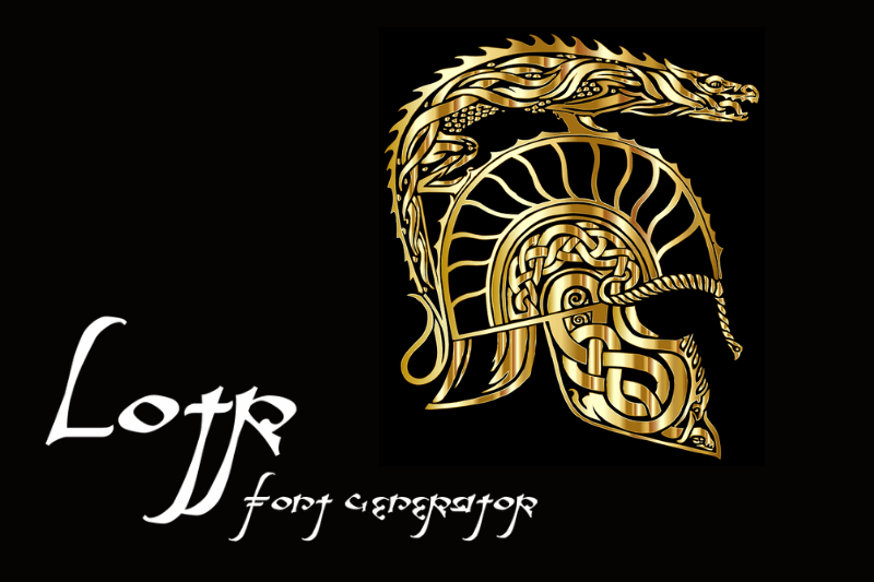 Lotr Font Generator Preview