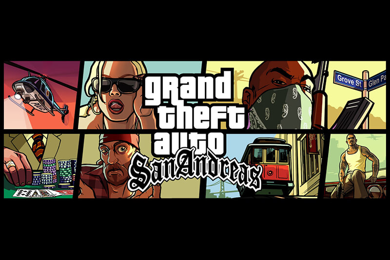 San Andreas Font Generator Preview