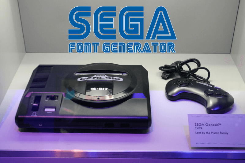 Sega Font Generator Preview