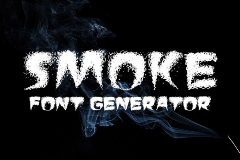 Smoke Font Generator Preview