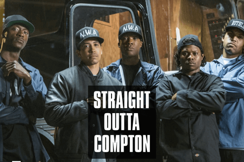 Straight Outta Compton Font Generator Preview