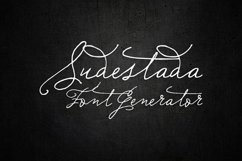 Sudestada Font Generator Preview