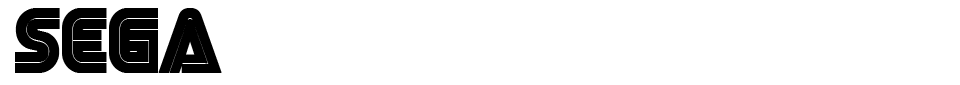 Sega Font preview
