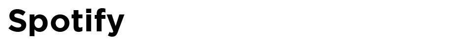 Spotify Font preview