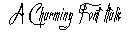A Charming Font Italic preview