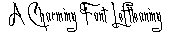 A Charming Font Leftleaning preview