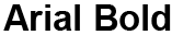 Arial-Bold preview
