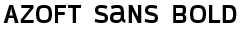 Azoft Sans Bold  preview