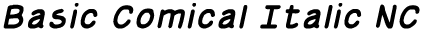 Basic Comical Italic preview