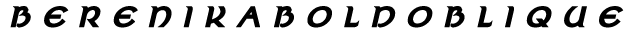 Berenika Bold Oblique preview