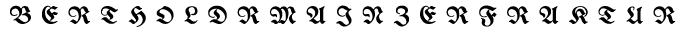 Bertholdr Mainzer Fraktur preview