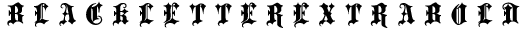 Blackletter Extrabold preview