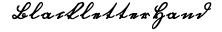 Blackletter Hand preview