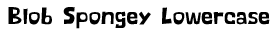 Blob Spongey Lowercase preview