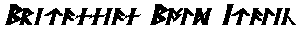 Britannian Bold Italic preview