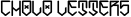 Cholo Cursive Font preview