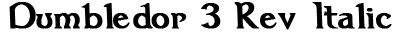 Dumbledor 3 Rev Italic preview