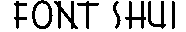 Font Shui preview