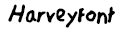 Harveyfont preview