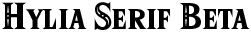 Hylia Serif Beta preview