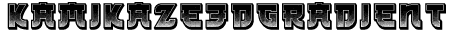 Kamikaze 3D Gradient preview