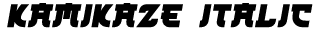 Kamikaze Italic preview