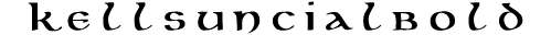 Kells Uncial Bold preview