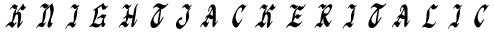 Knight Jacker Italic preview