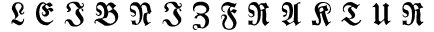Leibniz Fraktur preview