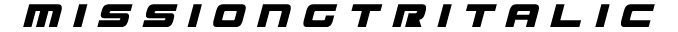 Mission GT-R Italic preview
