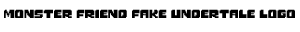 Monster Friend Fake Undertale Logo preview