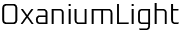 Oxanium Light preview