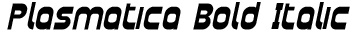 Plasmatica Bold Italic preview
