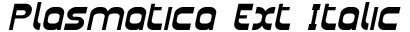 Plasmatica Ext Italic preview