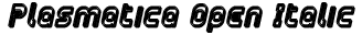 Plasmatica Open Italic preview