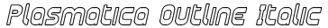 Plasmatica Outline Italic preview