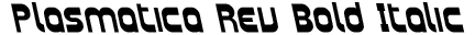 Plasmatica Rev Bold Italic preview