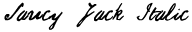 Saucy Jack Italic preview