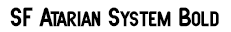 SF Atarian System Bold preview