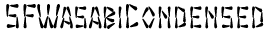 SFWasabi Condensed preview