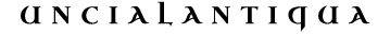 Uncial Antiqua preview