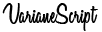 Variane Script preview